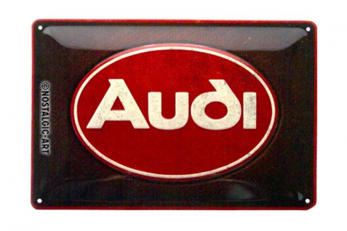 Blechschild "Audi Logo" - 30 x 20cm